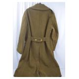 WWII U.S. Army 40th Infantry Division Wool Overcoat WWII U.S. Army 40th Infantry Division Wool Overcoat