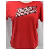 Harley-Davidson Red T-Shirt Deadwood South Dakota Harley-Davidson Red T-Shirt Deadwood South Dakota