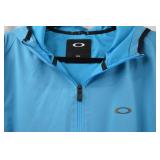 Oakley Blue Hooded Jacket Size Medium Oakley Blue Hooded Jacket Size Medium