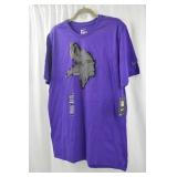Minnesota Vikings XL T-Shirt and Olive Green Flight Suit Bundle Minnesota Vikings XL T-Shirt and Olive Green Flight Suit Bundle