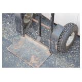 Steel Frame Hand Truck with Pneumatic Tires Steel Frame Hand Truck with Pneumatic Tires