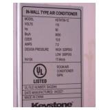 Keystone In-Wall Air Conditioner KSTAT08-1C, 8000 BTU, 115V Keystone In-Wall Air Conditioner KSTAT08-1C, 8000 BTU, 115V