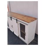 Farmhouse Style Kitchen Sideboard Buffet with Sliding Doors Farmhouse Style Kitchen Sideboard Buffet with Sliding Doors