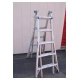 Werner MT-22 Multi-Position Aluminum Ladder 300 lb Capacity Werner MT-22 Multi-Position Aluminum Ladder 300 lb Capacity