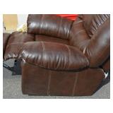 Ashley Signature Design Brown Reclining Armchair Ashley Signature Design Brown Reclining Armchair
