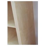 Pair of 8-Cube Maple-Finish Bookcases Pair of 8-Cube Maple-Finish Bookcases