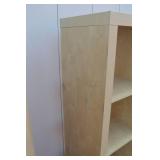 Pair of 8-Cube Maple-Finish Bookcases Pair of 8-Cube Maple-Finish Bookcases