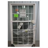 Pella 250 Series Double Hung Window, 37 x 65 in, White, Advanced Low-E Pella 250 Series Double Hung Window, 37 x 65 in, White, Advanced Low-E