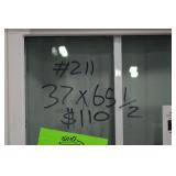 Pella Double Hung Window, 37x65.5 in, Advanced Low-E, White Pella Double Hung Window, 37x65.5 in, Advanced Low-E, White