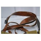 Soviet/Eastern Bloc Canvas and Leather Ammo Pouch Set Soviet/Eastern Bloc Canvas and Leather Ammo Pouch Set