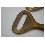 Vintage Pepsi-Cola and Anaconda Brass Bottle Opener Lot Vintage Pepsi-Cola and Anaconda Brass Bottle Opener Lot