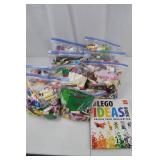 Bulk LEGO Mixed Bricks Sets Lot with LEGO Ideas Book Bulk LEGO Mixed Bricks Sets Lot with LEGO Ideas Book