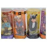 2001 Mattel Kelly Halloween Party Dolls Set (7) - Target Exclusive, Sealed 2001 Mattel Kelly Halloween Party Dolls Set (7) - Target Exclusive, Sealed