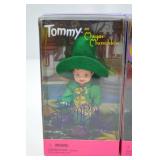 1999 Mattel Wizard of Oz Munchkin Dolls - Tommy & Kelly, 3 Boxed 1999 Mattel Wizard of Oz Munchkin Dolls - Tommy & Kelly, 3 Boxed