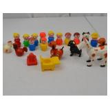 Vintage Fisher-Price Little People Figures and Accessories Lot Vintage Fisher-Price Little People Figures and Accessories Lot
