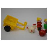 Vintage Fisher-Price Little People Figures and Accessories Lot Vintage Fisher-Price Little People Figures and Accessories Lot