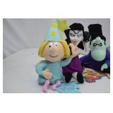 Rocky Bullwinkle Show Plush Toy Lot - 10 Classic Cartoon Characters Rocky Bullwinkle Show Plush Toy Lot - 10 Classic Cartoon Characters