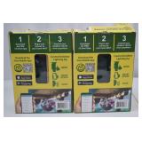 2 Outdoor Wi-Fi Power Stake Smart Outlets, 6-Outlet, New in Box 2 Outdoor Wi-Fi Power Stake Smart Outlets, 6-Outlet, New in Box