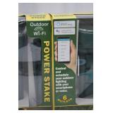 2 Outdoor Wi-Fi Power Stakes with 6 Outlets Each 2 Outdoor Wi-Fi Power Stakes with 6 Outlets Each