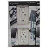 Charging Essentials In-Wall USB A and C Receptacle Outlets, 4 Packs Charging Essentials In-Wall USB A and C Receptacle Outlets, 4 Packs