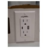 Charging Essentials In-Wall USB A C Receptacles (5 Packs, 10 Outlets) Charging Essentials In-Wall USB A C Receptacles (5 Packs, 10 Outlets)