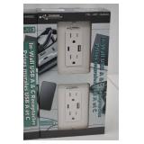 Charging Essentials In-Wall USB A & C Receptacles, 3 x 2-Packs Charging Essentials In-Wall USB A & C Receptacles, 3 x 2-Packs