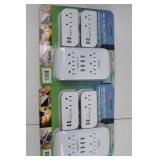 Charging Essentials USB/AC Wall Outlets, 2 Pack (6-Piece Sets) Charging Essentials USB/AC Wall Outlets, 2 Pack (6-Piece Sets)