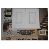 CE Smart Home 3-Way Wi-Fi Smart Dimmer Light Switches, 4 Packs (2 per pack) CE Smart Home 3-Way Wi-Fi Smart Dimmer Light Switches, 4 Packs (2 per pack)