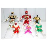 Action Figure Bundle - Power Rangers, Spider-Man, Green Lantern, Snake Figure & Accessories Action Figure Bundle - Power Rangers, Spider-Man, Green Lantern, Snake Figure & Accessories