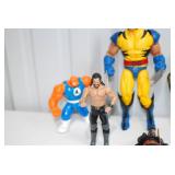 Superhero and Action Figure Lot - Marvel, DC, Assorted Characters Superhero and Action Figure Lot - Marvel, DC, Assorted Characters