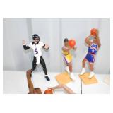 Lot of Sports Action Figures - Basketball, Football, Hockey Lot of Sports Action Figures - Basketball, Football, Hockey