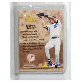 1996 Pinnacle Derek Jeter Baseball Card #279 1996 Pinnacle Derek Jeter Baseball Card #279