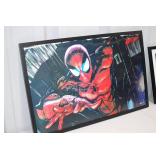Marvel Spider-Man Framed Poster Lot - 2 Pieces Marvel Spider-Man Framed Poster Lot - 2 Pieces