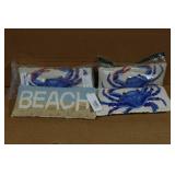 *4* Beach Themed Throw Pillows