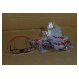 *6* Slastic Blue Blocker Magnetic Glasses - +3.00