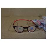 *6* Slastic Blue Blocker Magnetic Glasses - +3.00