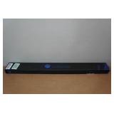 Lucasi LP20 Midnight Black Floating Imitation Bone Silver Crush Inlay Pool Cue