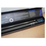 Lucasi LP20 Midnight Black Floating Imitation Bone Silver Crush Inlay Pool Cue