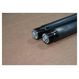 Lucasi LP20 Midnight Black Floating Imitation Bone Silver Crush Inlay Pool Cue