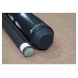 Lucasi LP20 Midnight Black Floating Imitation Bone Silver Crush Inlay Pool Cue