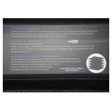 Lucasi LP20 Midnight Black Floating Imitation Bone Silver Crush Inlay Pool Cue