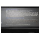 Lucasi LP20 Midnight Black Floating Imitation Bone Silver Crush Inlay Pool Cue