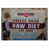 Boss Dog Freeze Dried Dog Treats - Fish Recipe