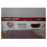 Occidental Leather Hip Pads with Sheepskin