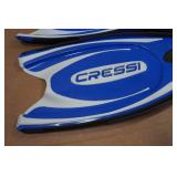 Cressi Frog Plus Adult Open Heel Scuba Diving Fins - M/L
