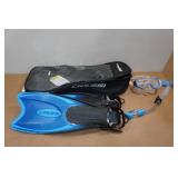Cressi Adult Rondine Palau Fin Snorkel Set - Fin Size S/M