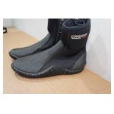 Cressi Minorca 3mm Neoprene Adult Anti-Slip Sole Boots - Size 7