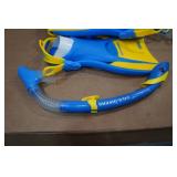 US Divers Adult Snorkel Set - Fins Size Small