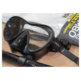 Cressi F1 Frameless Snorkel Set