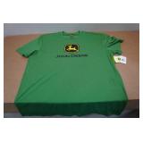 *2* John Deere Short Sleeve Shirts - XL